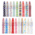 Pikkukuva 2 / 6: 16mm Universal söpö silikoni ranneke - Sininen / Keltainen Multicolor