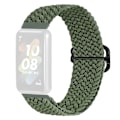 Pikkukuva 1 / 2: Huawei Band 7 kudottu kellonhihna - Vihreä Green