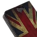 Pikkukuva 2 / 2: Moberg Htc One A9 Nahkakotelo - Vanhanaikainen Britannian Lippu Multicolor