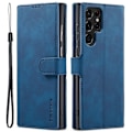 Pikkukuva 1 / 2: DG.Ming Samsung Galaxy S22 Ultra Retro Suojakotelo - Sininen Blue