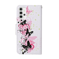 Pikkukuva 2 / 2: Wonderland Samsung Galaxy A32 Läppäkotelo - Butterflies Multicolor