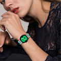 Miniatyrbillede 2 af 2: 20 mm Huawei Watch GT 2 42 mm / Watch 2 resin-urrem med spænde i rustfrit stål - Grønt Mix Green