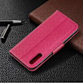 Miniatyrbild 2 av 2: Butterfly läder Samsung Galaxy A70 fodral - Rosa Rosa