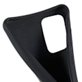 Miniatyrbillede 2 af 2: Tyndt TPU-etui med mat finish og justerbar strop til Samsung Galaxy A73 - Sort Black