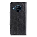 Miniatyrbillede 2 af 2: Alpha Motorola Moto E30 læder flip etui - Sort Black