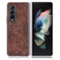 Pikkukuva 1 / 2: Croco Suojakotelo Samsung Galaxy Z Fold3 5G - Ruskea Brown