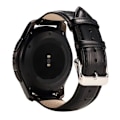 Miniatyrbillede 1 af 2: Samsung Gear S3 erstatnings-urrem i kunstlæder med krokodille tekstur - Sort Black