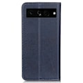 Pikkukuva 2 / 2: Google Pixel 7 Pro lompakkokotelo, aitoa nahkaa - Sininen Blue