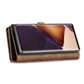 Miniatyrbillede 2 af 6: CaseMe Samsung Galaxy S21 Plus lynlås pung - brun Brown