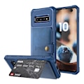 Miniatyrbillede 1 af 2: Samsung Galaxy S10 pung etui - Blå Blue