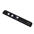 Miniatyrbillede 1 af 2: Huawei P9 top kamera flash glas erstatning - Sort Black