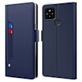Pikkukuva 1 / 2: Phone Suojakotelo With Make-up Mirror And Slick Design For Google Pixel 5 - Sininen Blue