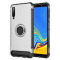 Miniatyrbild 2 av 2: ANGIBABE Samsung Galaxy A7 (2018) hybridfodral - Silver Silvergrå
