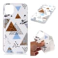 Miniatyrbilde 1 av 2: Marble iPhone 11 Pro Max deksel - Trekantmønster-marmor Multicolor