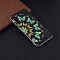 Miniatyrbild 2 av 2: Butterfly läder Samsung Galaxy A7 (2018) fodral - Flerfärgad multifärg