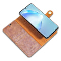 Pikkukuva 2 / 2: DG.MING Samsung Galaxy S20 Plus 2-in-1 lompakkokotelo - Ruskea Brown