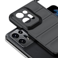 Miniatyrbillede 5 af 6: Blødt grebsformet cover til Oppo Find N2 - Grøn Green
