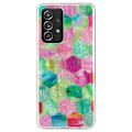 Pikkukuva 1 / 2: Deco Samsung Galaxy A33 5G Suojakotelo - Värikäs Hexagon Multicolor