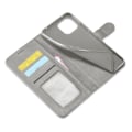 Miniatyrbild 2 av 2: LC.Imeeke läder Xiaomi Mi 11 Lite 5G / Xiaomi Mi 11 Lite fodral - Silver/Grå Silvergrå