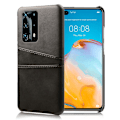 Miniatyrbillede 1 af 2: Dual Card cover - Huawei P40 - Sort Black