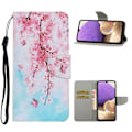Miniatyrbillede 1 af 2: Wonderland Samsung Galaxy A32 flip etui - Kirsebærblomst Multicolor