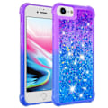 Pikkukuva 1 / 2: Princess iPhone SE (2022) / iPhone SE 2020 / iPhone 7 kotelot - Violetti / Sininen Multicolor