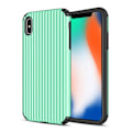 Miniatyrbild 2 av 2: iPhone Xs Max hybridfodral i form av resväska - Cyan Grön