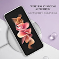 Miniatyrbild 2 av 2: Marmormotiv Samsung Galaxy Z Flip4 skal - Rosa Rosa