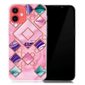Pikkukuva 1 / 2: Marble iPhone 13 Suojakotelo - Rose In Diamond Shapes Multicolor