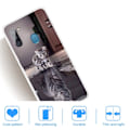 Pikkukuva 2 / 2: Deco Samsung Galaxy A11 kuoret - Kissa ja heijastus Multicolor