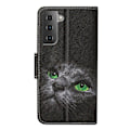 Miniatyrbillede 2 af 2: Wonderland Samsung Galaxy S23 Flip Etui - Kat Black