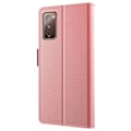 Pikkukuva 2 / 2: Phone Suojakotelo With Make-up Mirror And Slick Design For Samsung Galaxy S20 Fe 2022 / S20 Fe 5g / S20 Fe - Ruusukulta Pink