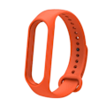 Pikkukuva 1 / 2: Xiaomi Mi Band 7 silikonikellon hihna - Oranssi Orange