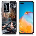 Miniatyrbilde 2 av 2: Fantasy Huawei P40 Pro deksel - Forest Road Multicolor