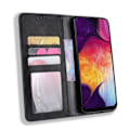 Pikkukuva 2 / 2: Samsung Galaxy A50 vintage nahkakotelo - Musta Black
