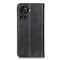 Pikkukuva 2 / 2: OnePlus 10R / OnePlus Ace lompakkokotelo, aitoa nahkaa - Musta Black