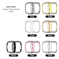 Miniatyrbild 2 av 2: Fitbit Versa 3 / Sense dual-row strass ram - rosa guld Rosa