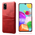 Miniatyrbillede 1 af 2: Dual Card Cover - Samsung Galaxy A41 - Rød Red