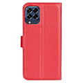 Pikkukuva 2 / 2: Classic Samsung Galaxy M33 5G flip kuoret - Punainen Red
