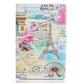 Miniatyrbillede 3 af 6: iPad 10.9 (2022) Pattern Printing Vegansk Læder stødsikkert Cover Foldable Stand Tablet Drop Resistant Case with Card Slots - Tårn Multicolor