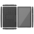 Miniatyrbillede 2 af 2: Dækmønstret kickstand-etui til Huawei MatePad T10 / T10S - Sort Black