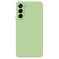 Miniatyrbillede 1 af 2: Skråt gummibelagt cover mod fald til Samsung Galaxy S22 - Grøn Green