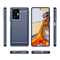 Pikkukuva 2 / 2: Carbon Flex Suojakotelo Xiaomi 11T / 11T Pro - Sininen Blue