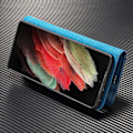 Pikkukuva 2 / 2: DG.MING Samsung Galaxy S21 Ultra 2-in-1 lompakkokotelo - Sininen Blue