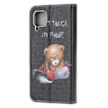 Pikkukuva 2 / 2: Wonderland Huawei P40 Lite / Nova 6 SE flip kotelot - kovaa karhua Black