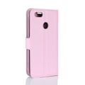 Miniatyrbild 2 av 2: Huawei P9 Lite Mini Huawei P9 Lite Mini Vikbart läder fodral - Ljus rosa Rosa