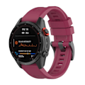 Pikkukuva 1 / 2: Garmin Fenix 7 / Epix Gen 2 / Descent G1 silikoninen ranneke - Viininpunainen Red