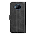 Miniatyrbillede 2 af 2: Motorola Moto E30 læderetui med pung - Sort Black