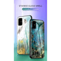 Miniatyrbillede 2 af 2: Fantasy Marble Samsung Galaxy A71 cover - Smaragd Multicolor