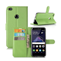 Miniatyrbillede 1 af 2: Honor 8 Lite stilfuldt og holdbart læder-etui - Grøn Green